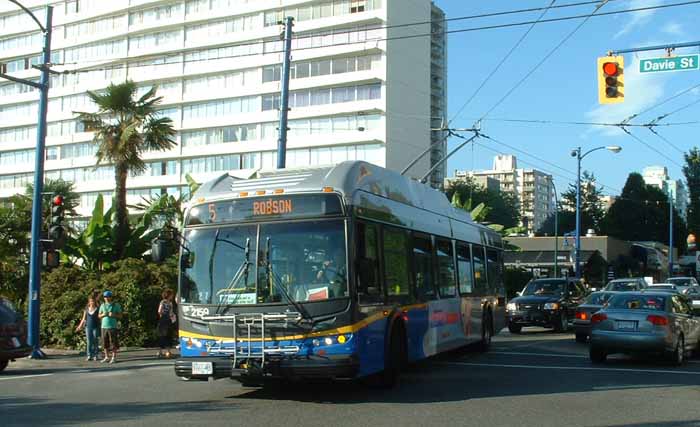 Coast Mountain Bus New Flyer E40LFR trolley 2159